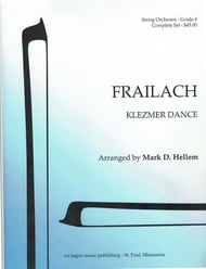 Frailach-Klezmer Dance Orchestra sheet music cover Thumbnail